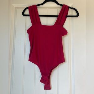 Baevely Red Body Suit - Small